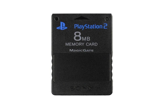 Black PS2 Memory Card 8mb | PS2 | OFFICIAL | Tested and working