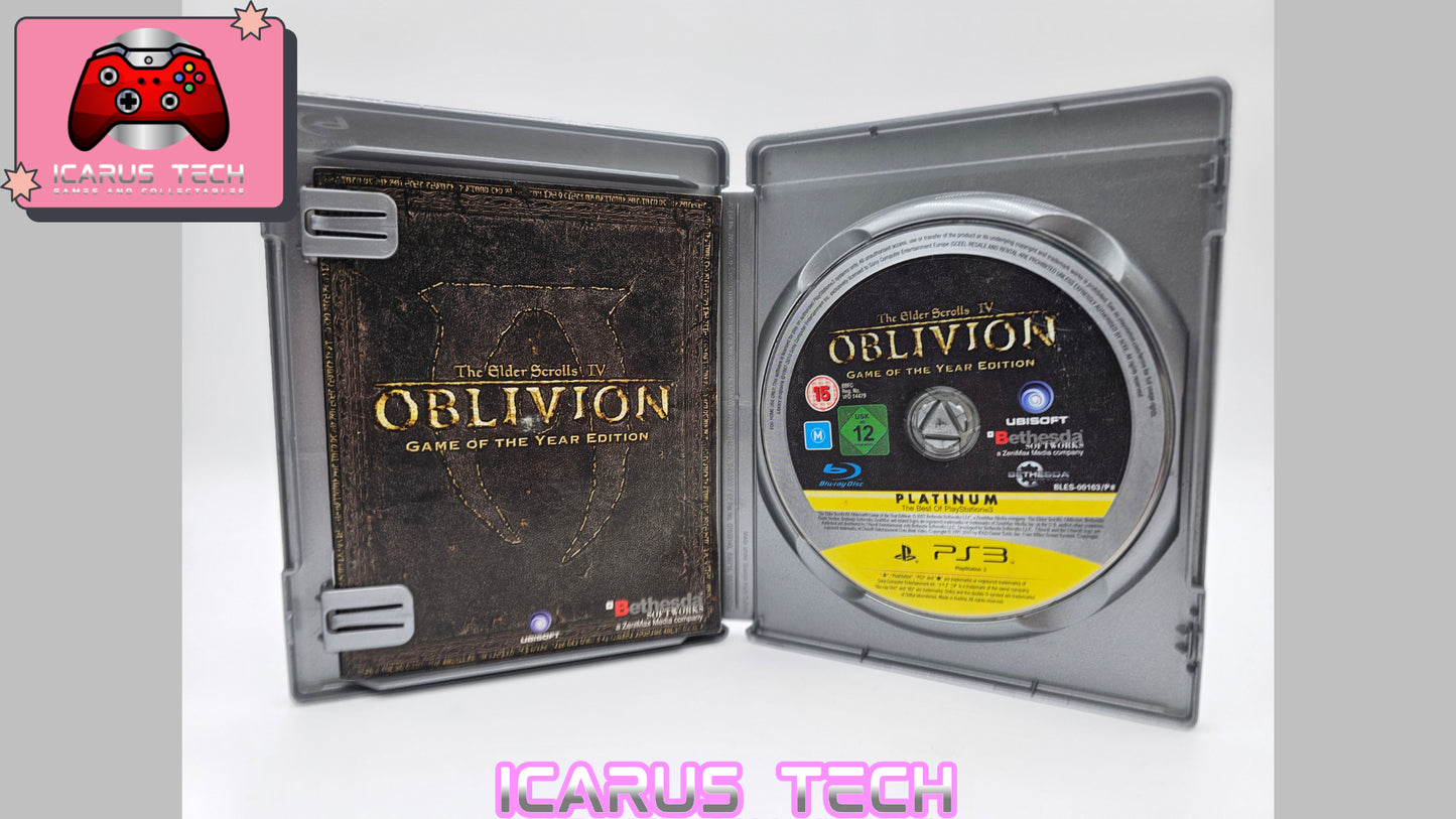 Elder Scrolls IV: Oblivion [Game of the Year Platinum] | PS3 | PAL | CIB