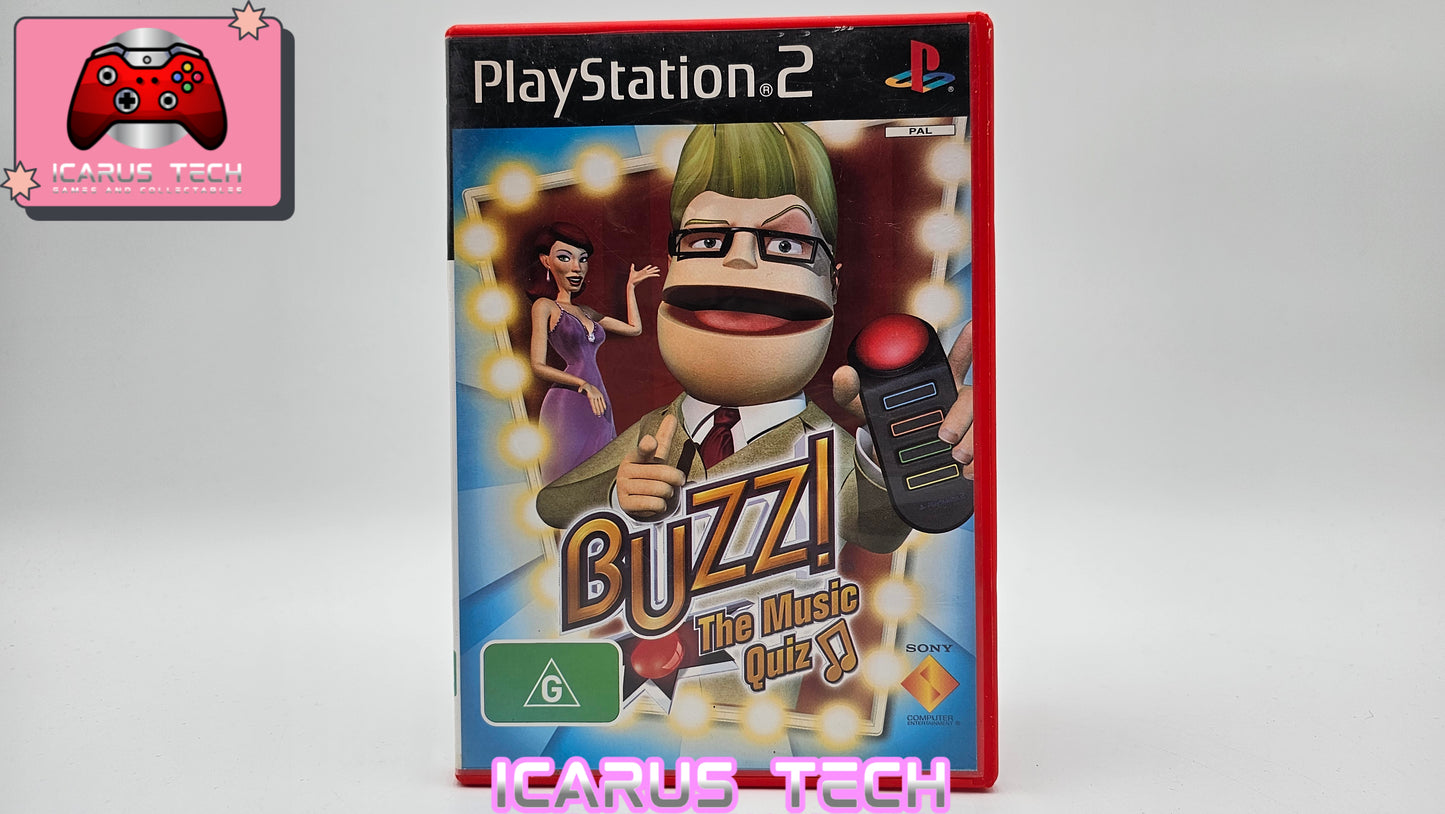 Buzz The Music Quiz | PS2 | PAL | No Manual