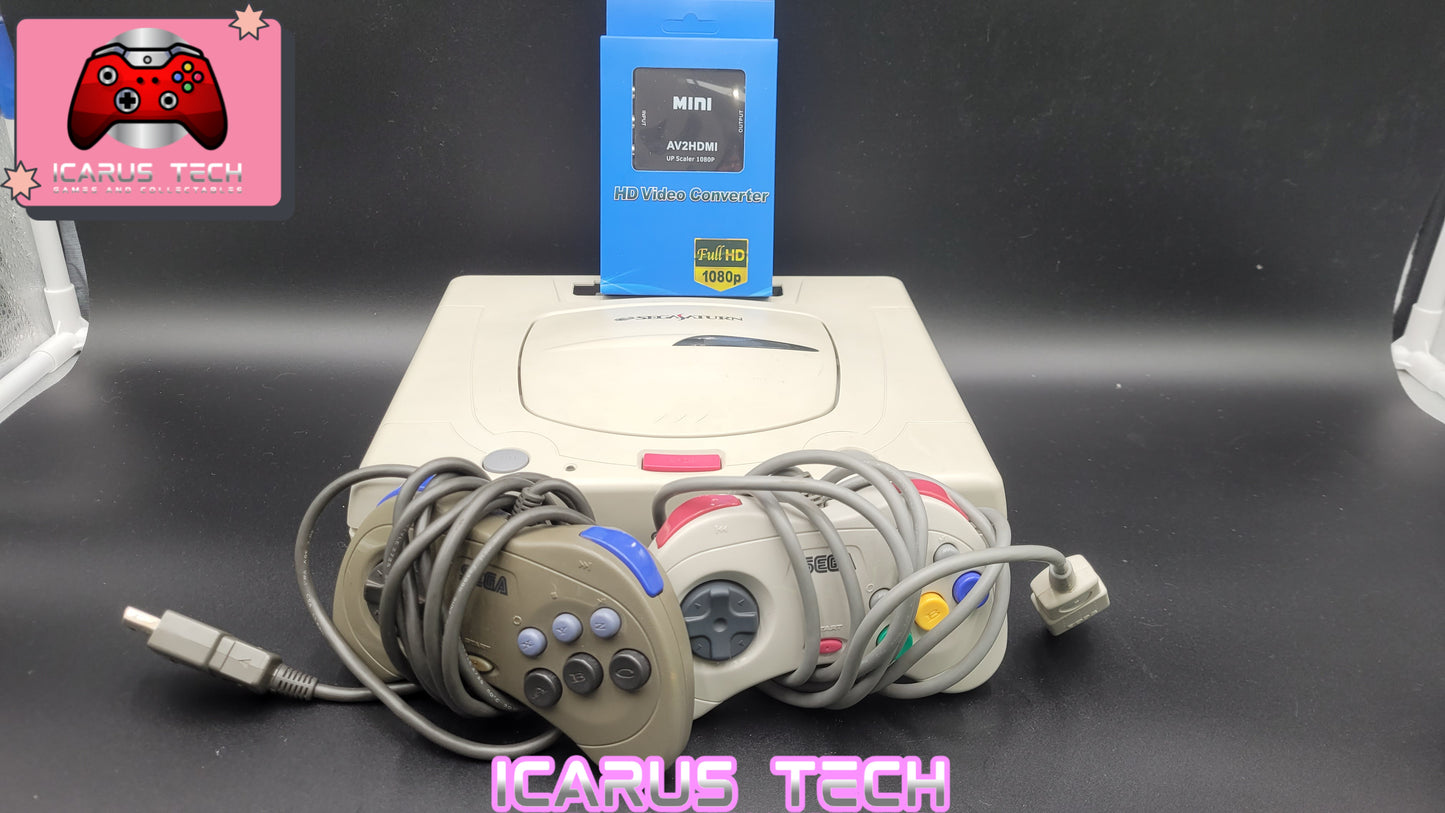 Sega Saturn Console (Version 2) | SAT | NTSC-J | Console Only (Modded)