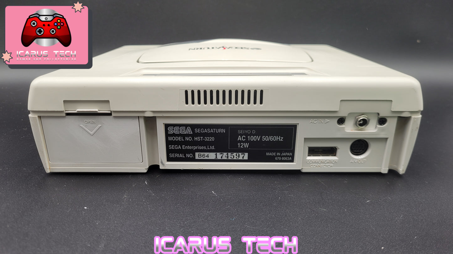 Sega Saturn Console (Version 2) | SAT | NTSC-J | Console Only (Modded)