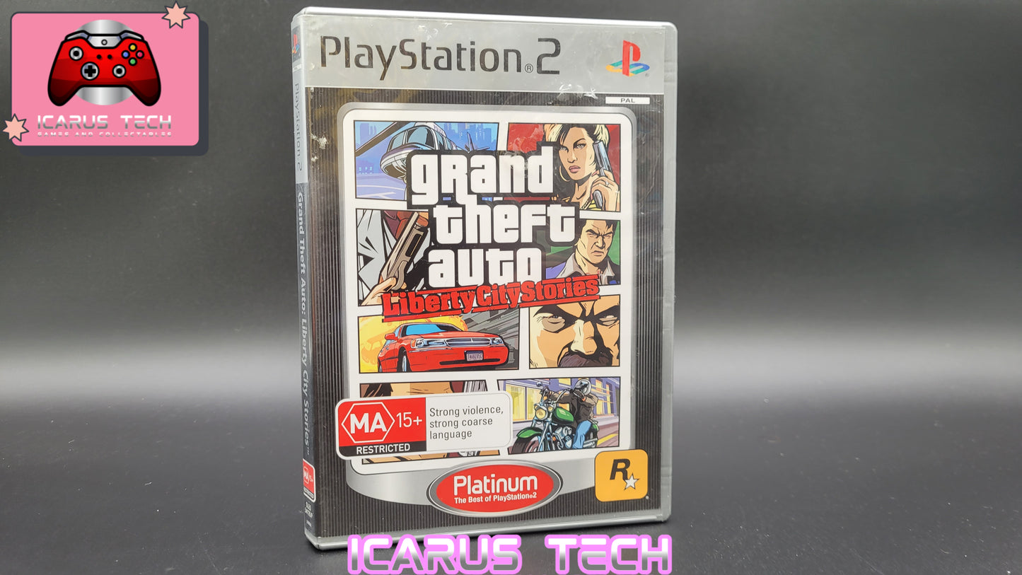 Grand Theft Auto Liberty City Stories [Platinum] | PS2 | PAL | CIB