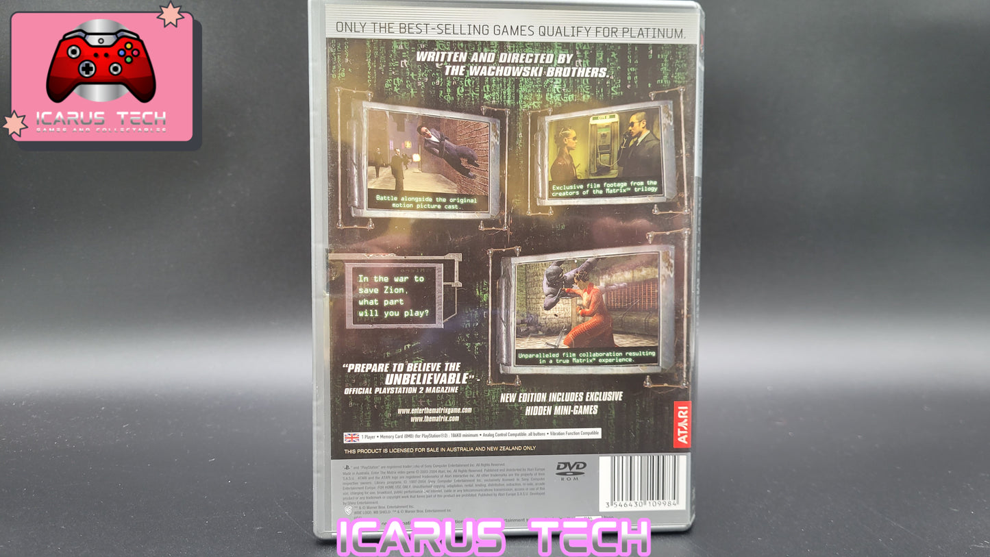 Enter the Matrix [Platinum] | PS2 | PAL | CIB