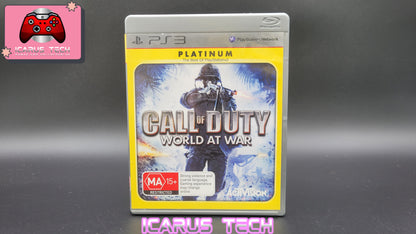 Call of Duty: World at War [Platinum] | PS3 | PAL | CIB
