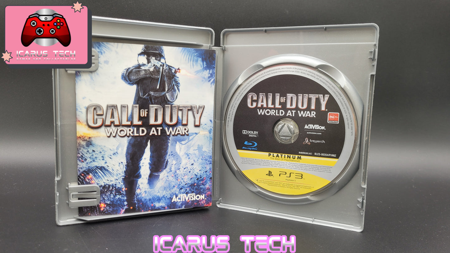 Call of Duty: World at War [Platinum] | PS3 | PAL | CIB