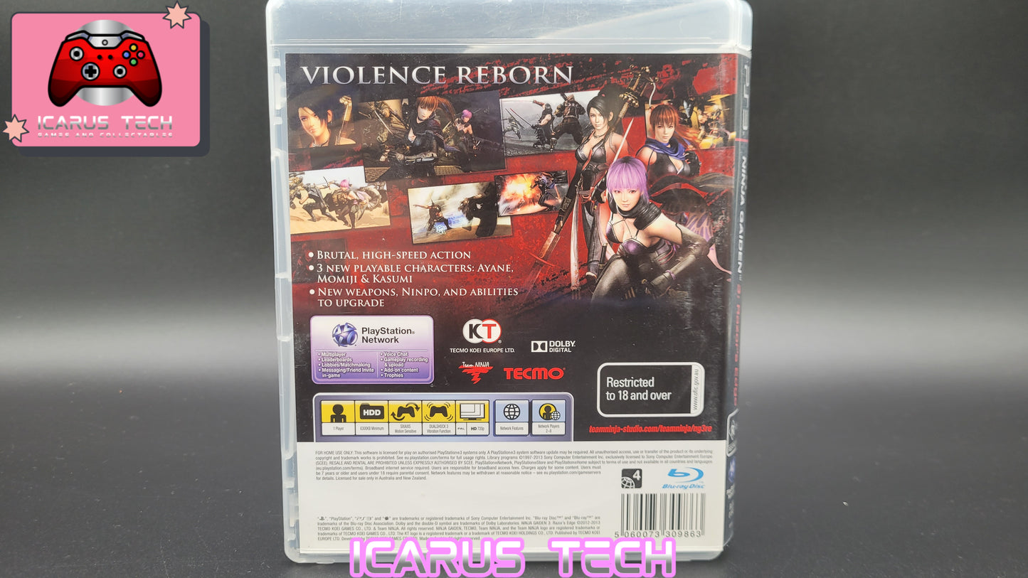 Ninja Gaiden 3: Razor's Edge | PS3 | PAL | CIB