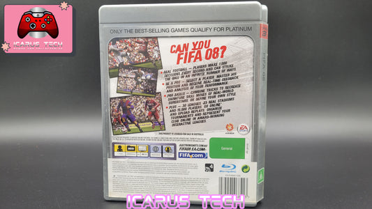 FIFA 08 [Platinum] | PS3 | PAL | No Manual