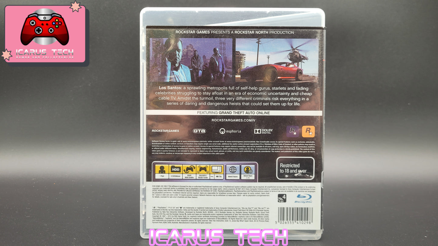 Grand Theft Auto V | PS3 | PAL | CIB