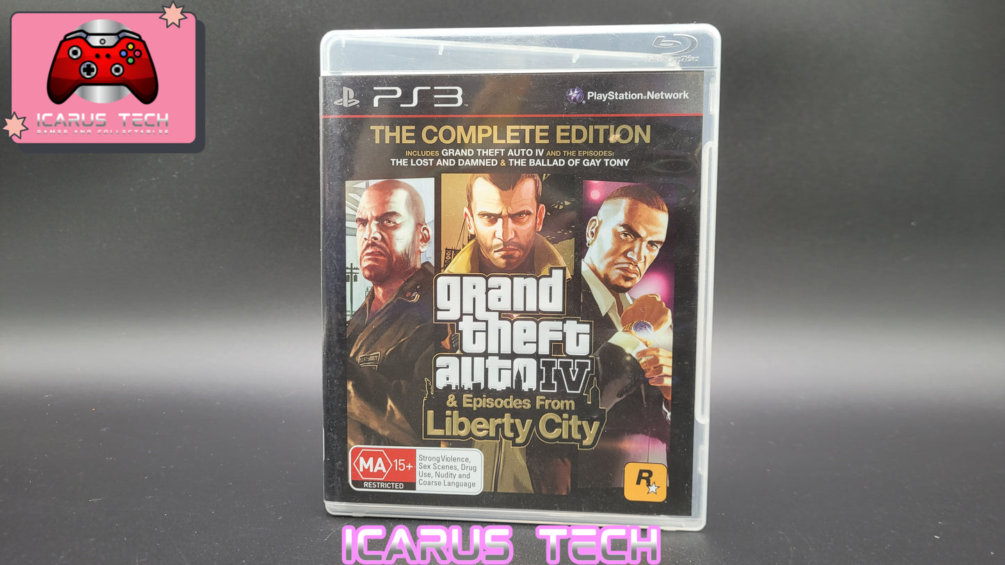 Grand Theft Auto IV & Episodes From Liberty City: Complete Edition | PS3 | PAL | CIB