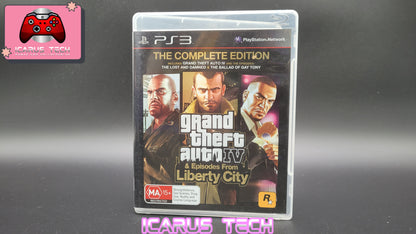Grand Theft Auto IV & Episodes From Liberty City: Complete Edition | PS3 | PAL | CIB