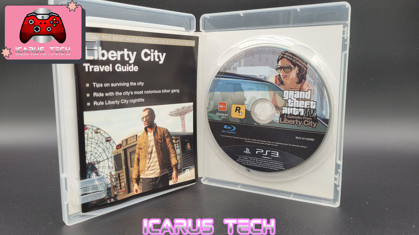 Grand Theft Auto IV & Episodes From Liberty City: Complete Edition | PS3 | PAL | CIB