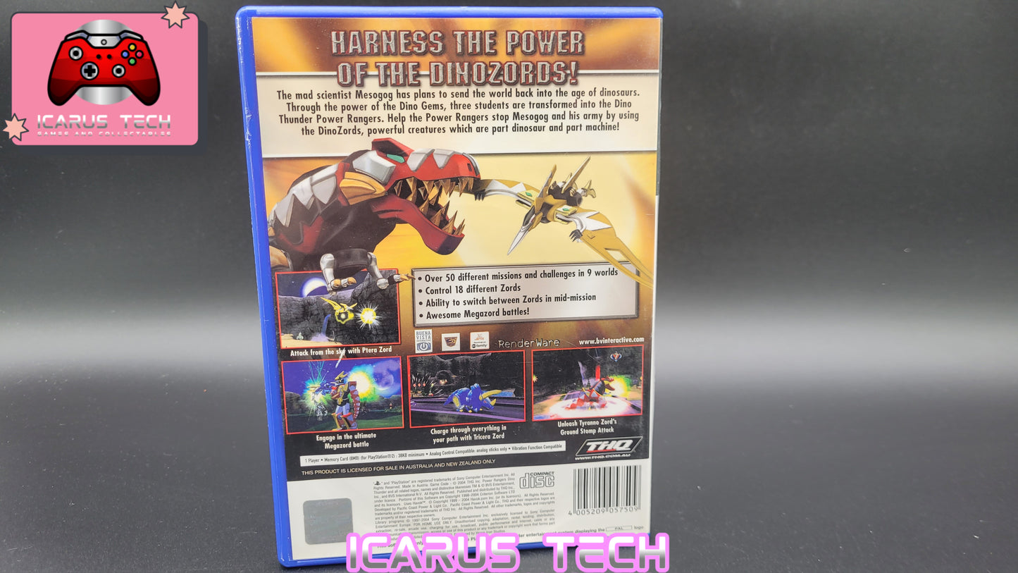 Power Rangers Dino Thunder | PS2 | PAL | CIB