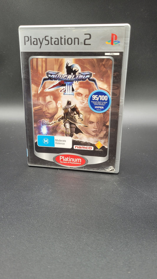 Soul Calibur III [Platinum] | PS2 | PAL | CIB