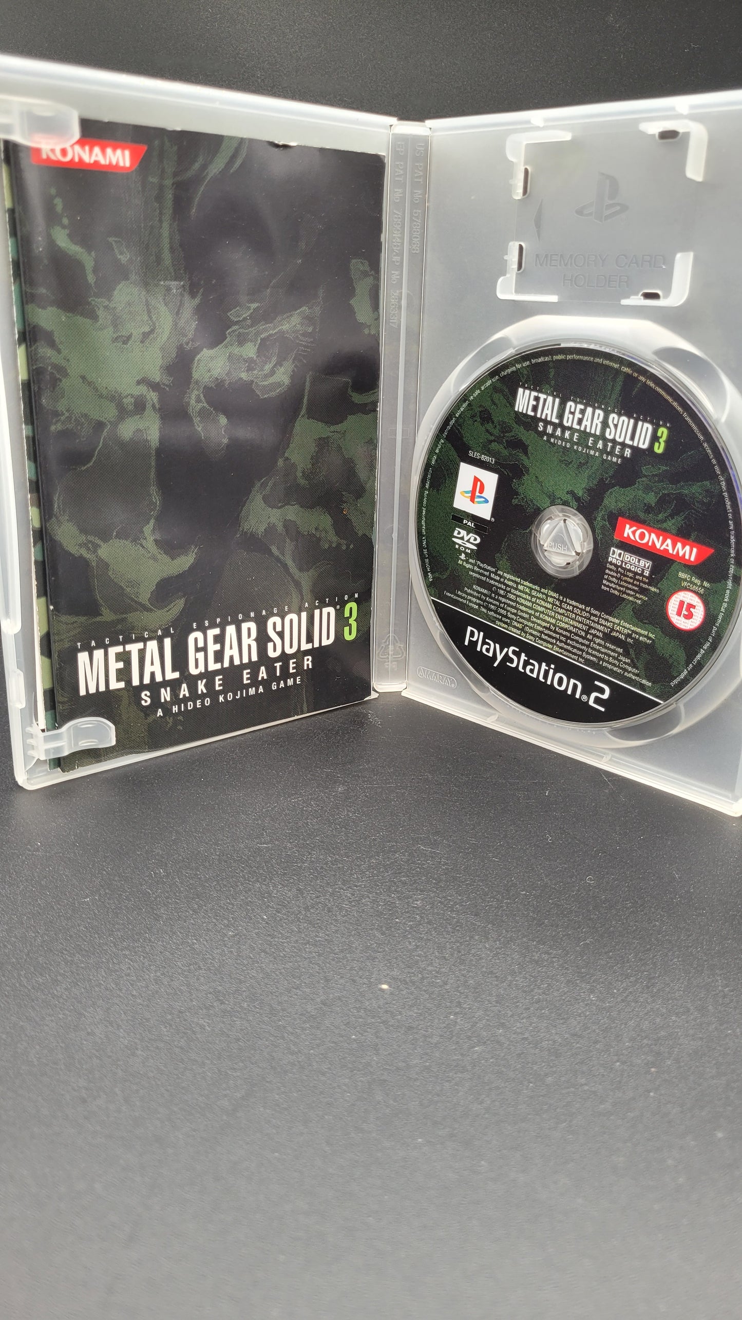 Metal Gear Solid 3 Snake Eater | PS2 | PAL | CIB