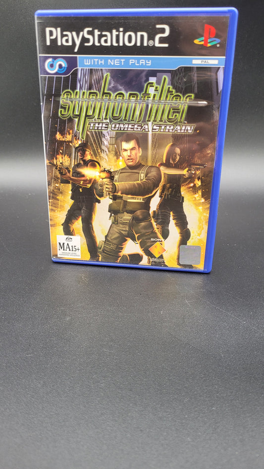 Syphon Filter Omega Strain | PS2 | PAL | CIB