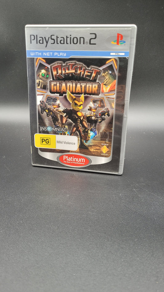 Ratchet Gladiator (Platinum) | PS2 | PAL | CIB