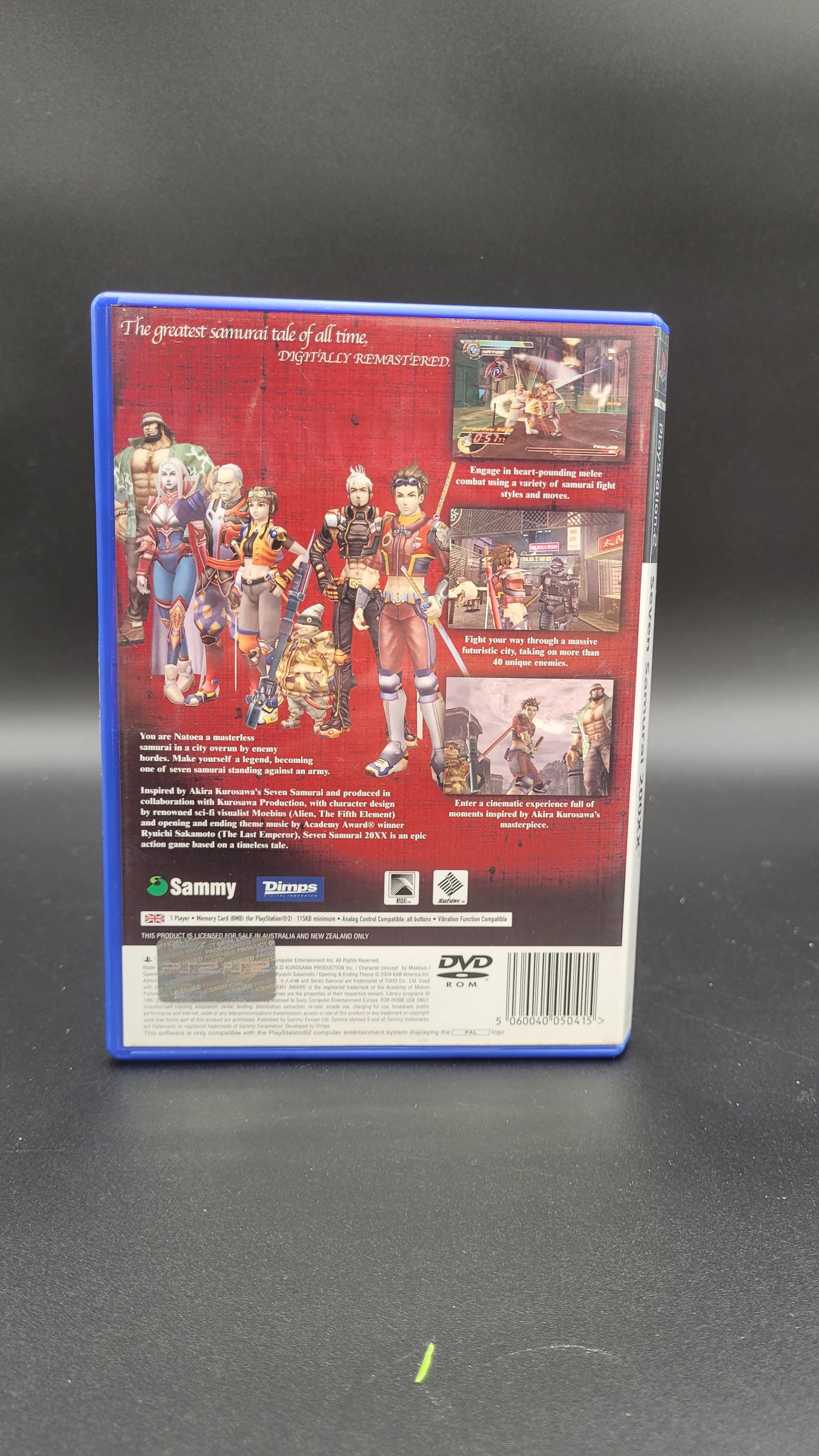 Seven Samurai 20XX | PS2 | PAL | CIB