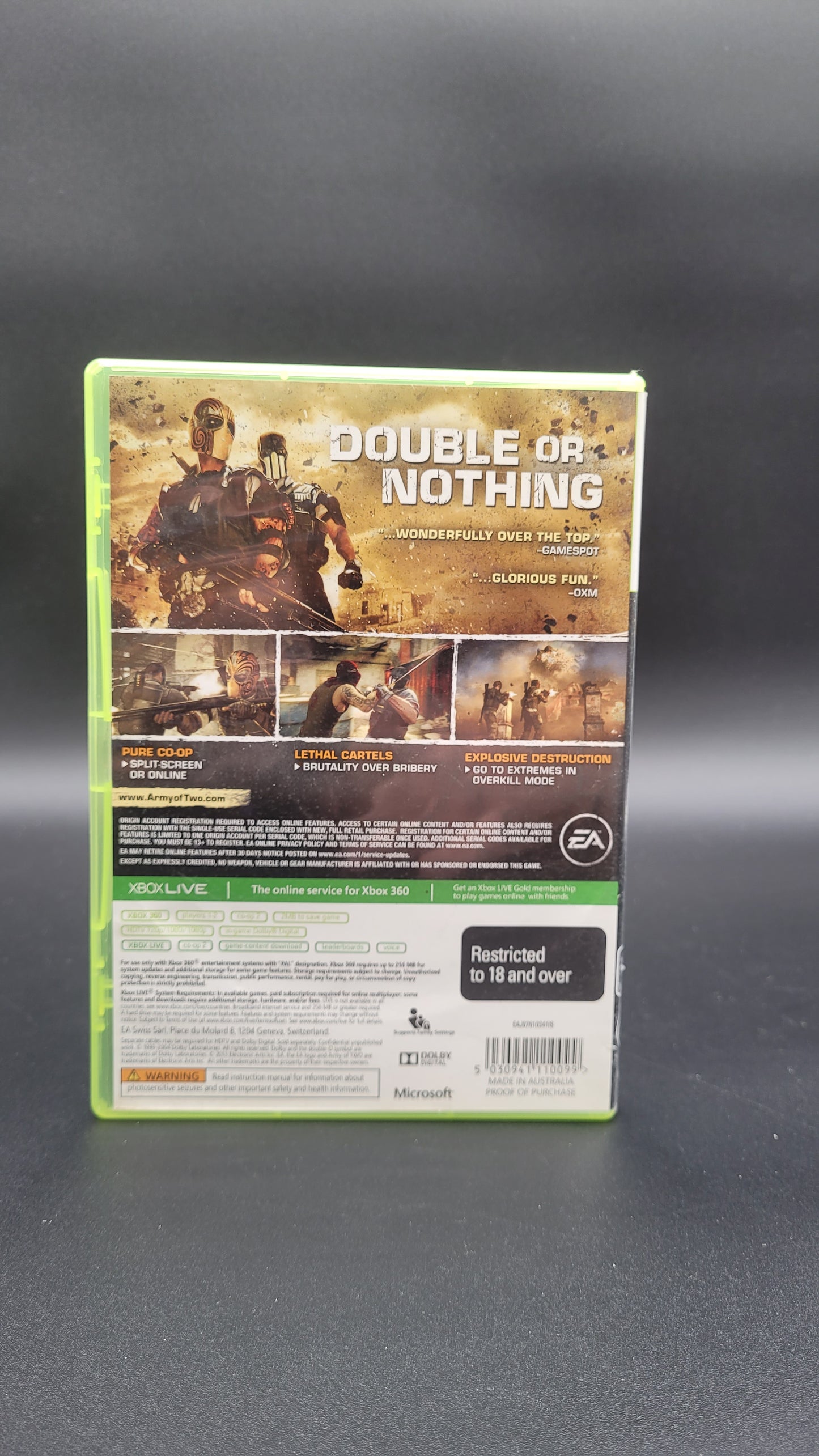 Army of Two: The Devil's Cartel | Xbox | PAL | CIB