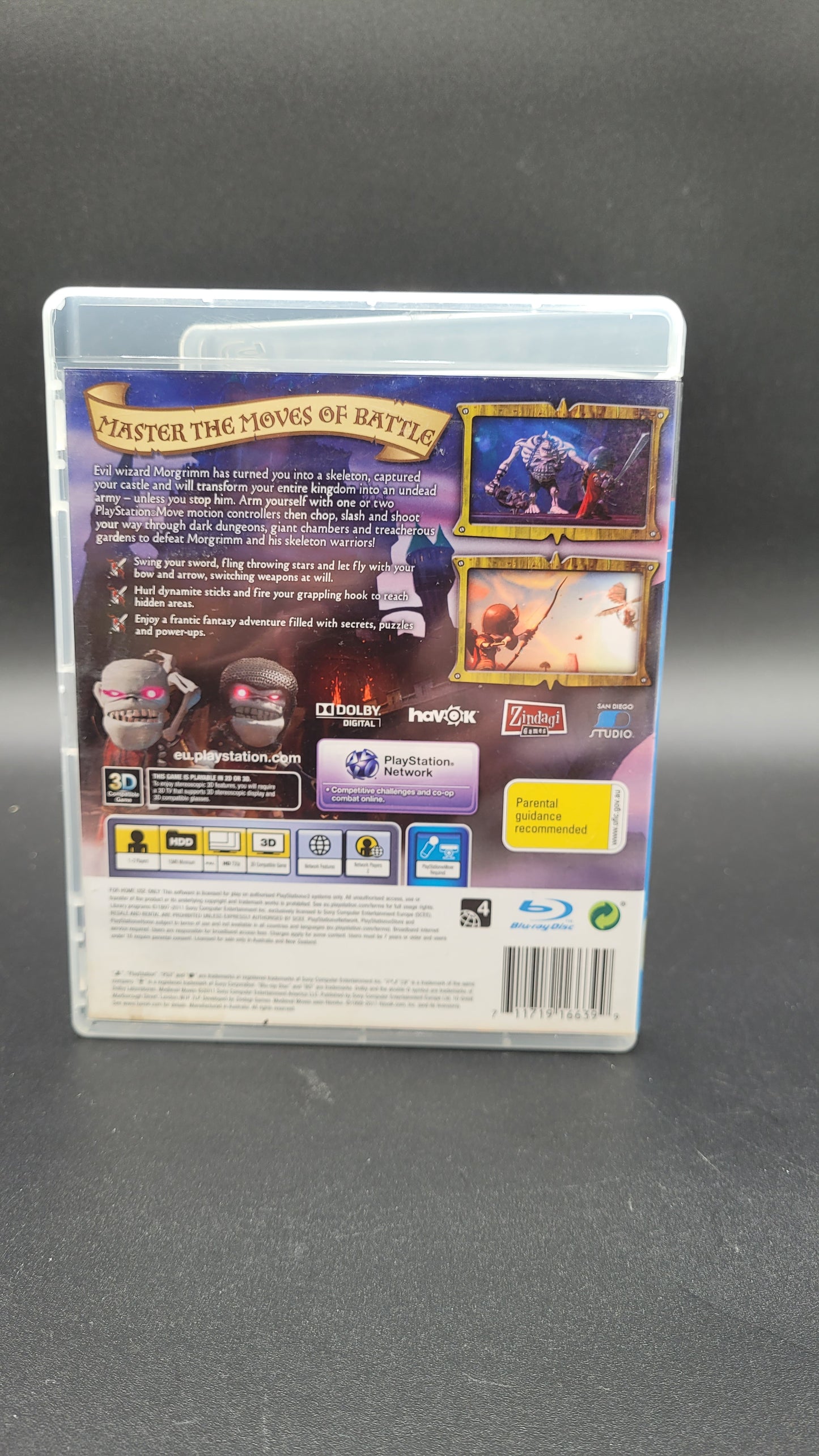 Medieval Moves | PS3 | PAL | CIB - PS Move