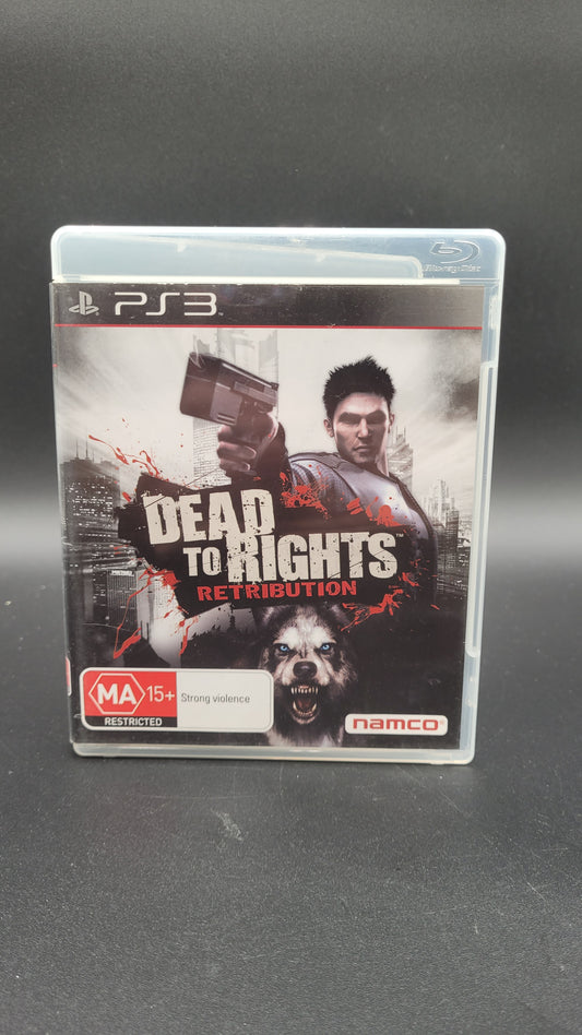 Dead to Rights: Retribution | PS3 | PAL | CIB