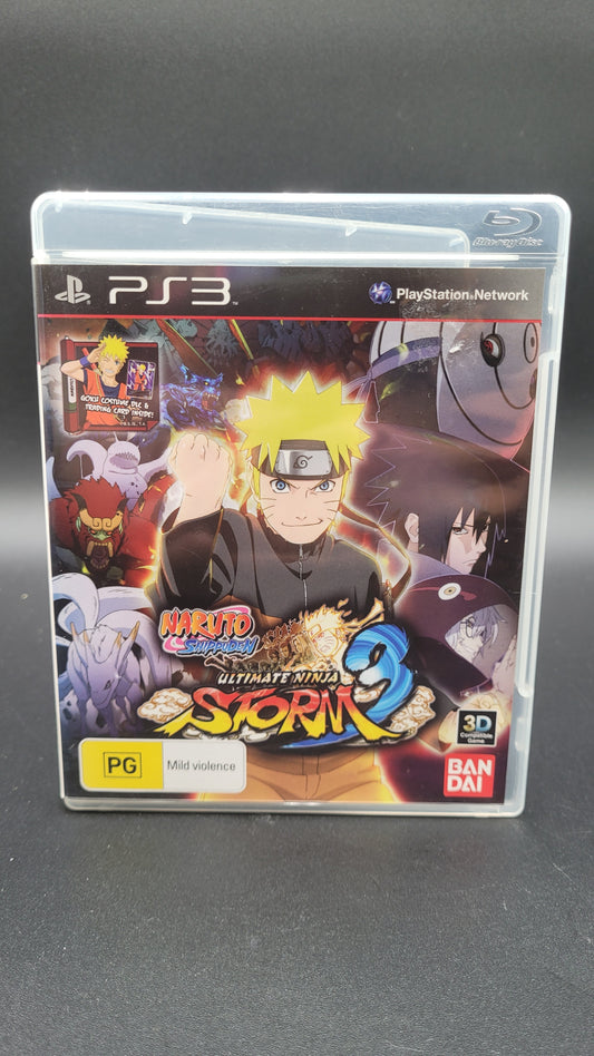 Naruto Shippuden: Ultimate Ninja Storm 3 | PS3 | PAL | CIB