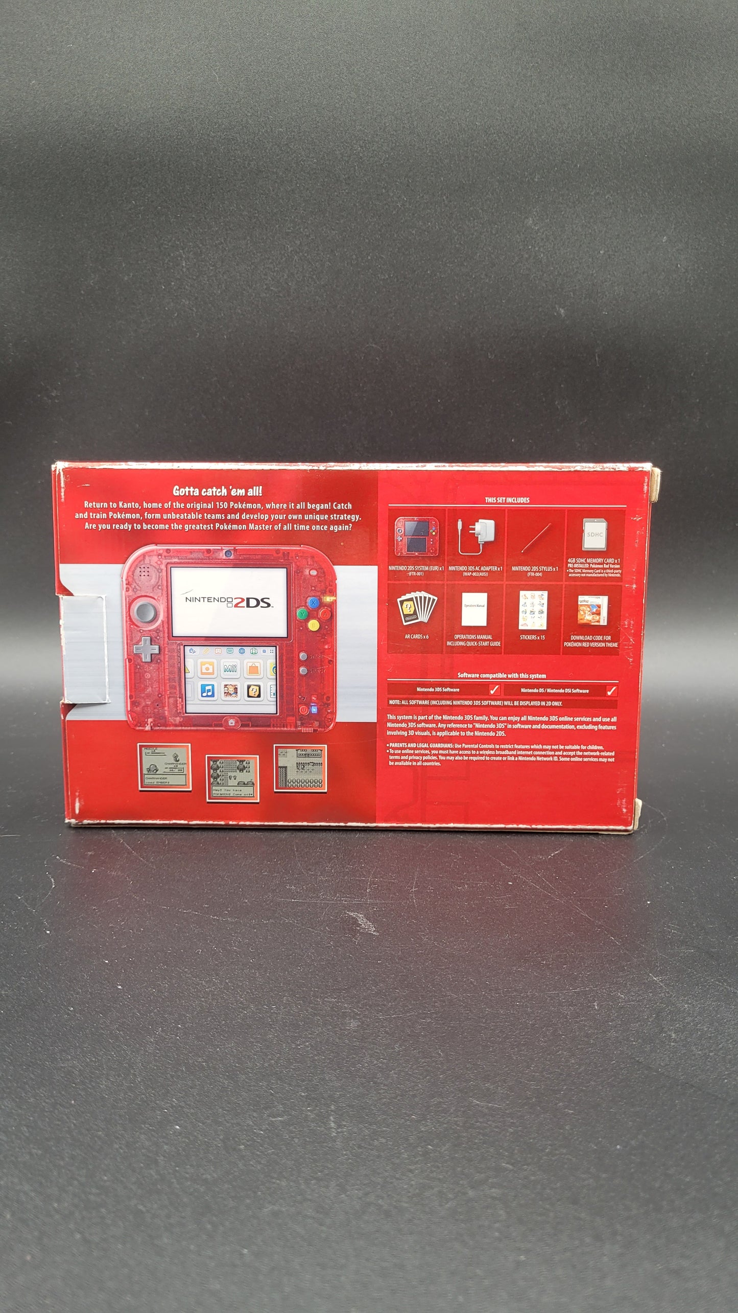 Pokemon Red 20th anniversary 2DS | 2DS | PAL | 12 Month Warranty