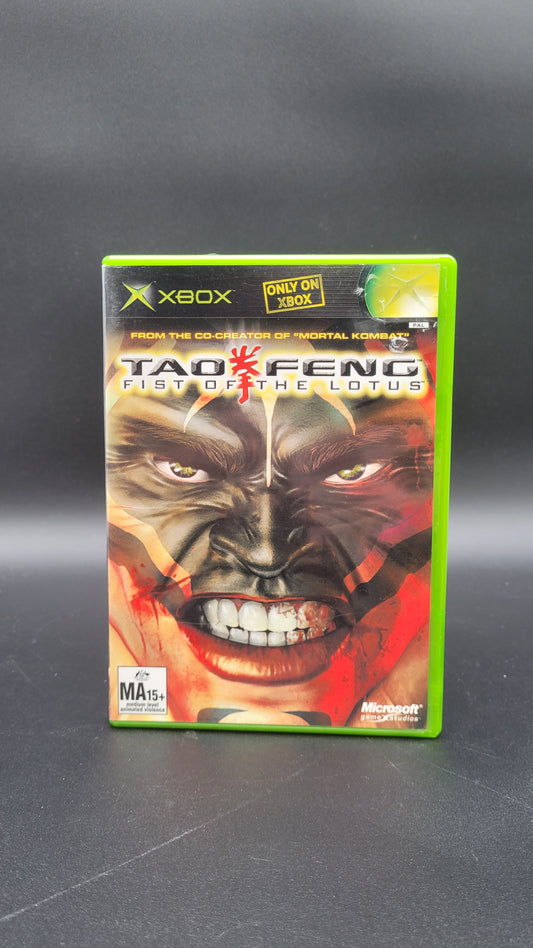 Tao Feng: Fist of the Lotus | Xbox | PAL | CIB
