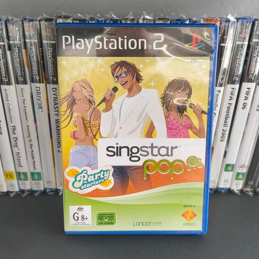 SingStar Pop | PS2 | PAL | CIB