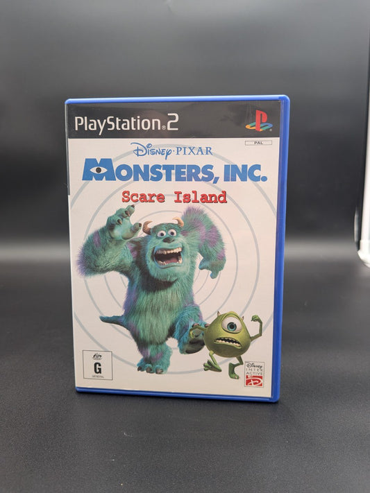 Monsters Inc Scare Island | PS2 | PAL | CIB