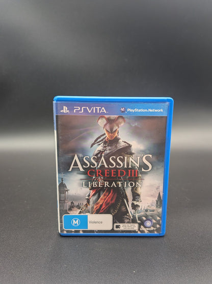 Assassin's Creed III Liberation | Vita | PAL | CIB