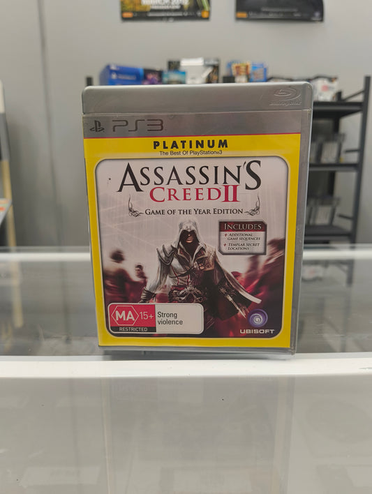 Assassin's Creed II [Platinum Game of the Year Edition] | PS3 | PAL | CIB