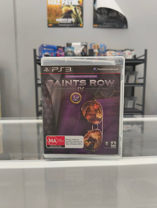 Saints Row IV [Commander in Cheif Edition] | PS3 | PAL | CIB