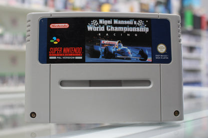 Nigel Mansell's World Championship Racing | Super Nintendo | PAL | Cart Only