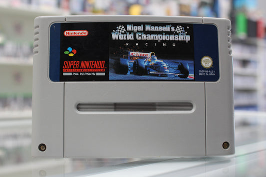 Nigel Mansell's World Championship Racing | Super Nintendo | PAL | Cart Only