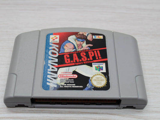G.A.S.P | Nintendo 64 | PAL | Cart Only | 12 Month Warranty