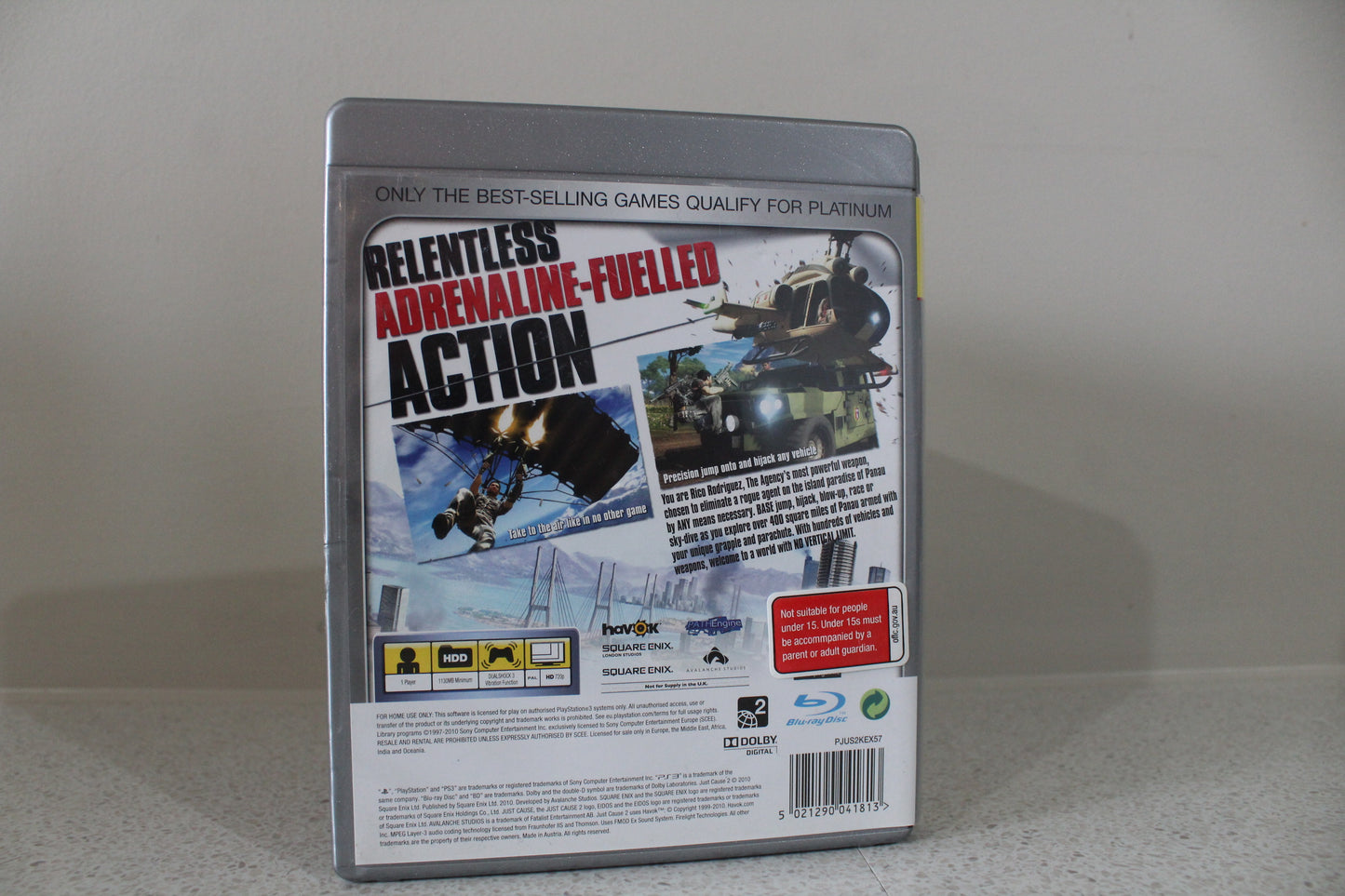 Just Cause 2 [Platinum] | PS3 | PAL | Complete With Manual