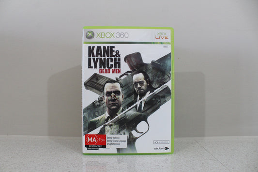 Kane & Lynch: Dead Men | Xbox360 | PAL | Complete with Manual