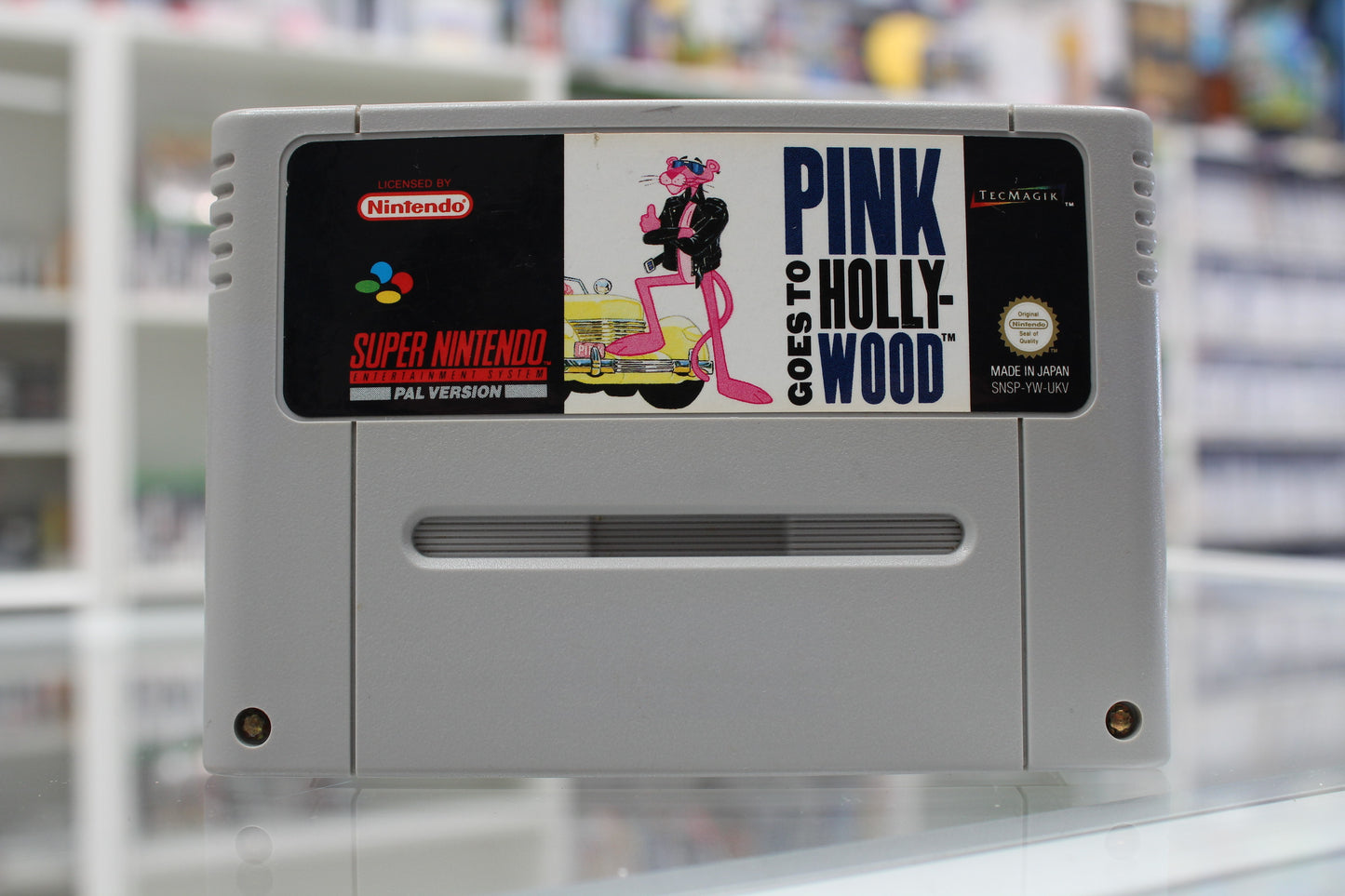 Pink Panther Goes to Hollywood | Super Nintendo | PAL | Cart Only