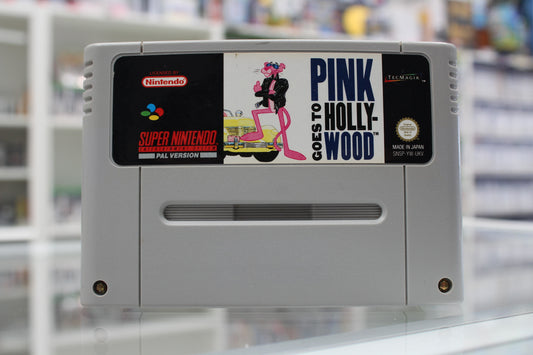 Pink Panther Goes to Hollywood | Super Nintendo | PAL | Cart Only