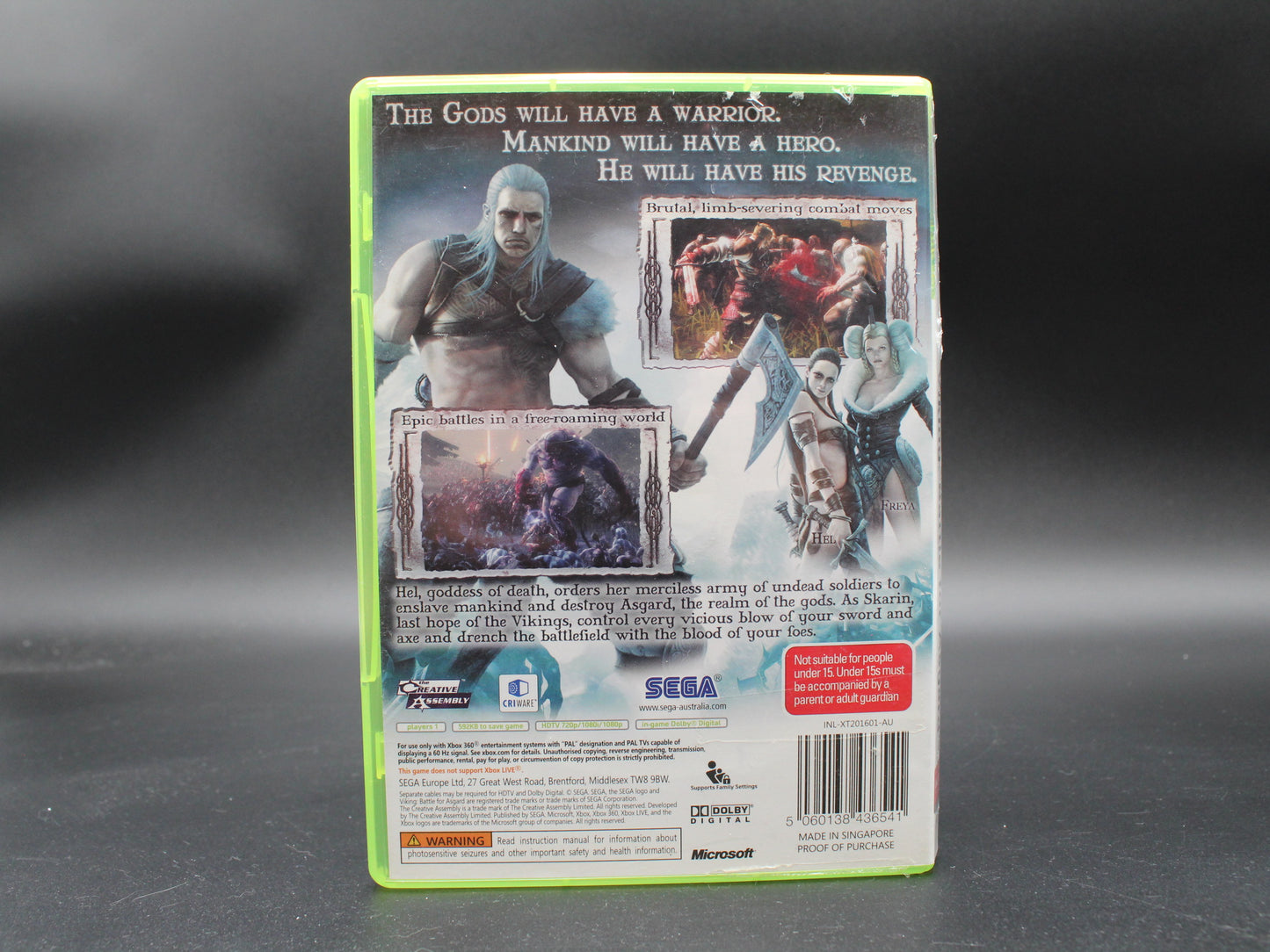 Viking Battle for Asgard | Xbox 360 | PAL | Complete with Manual