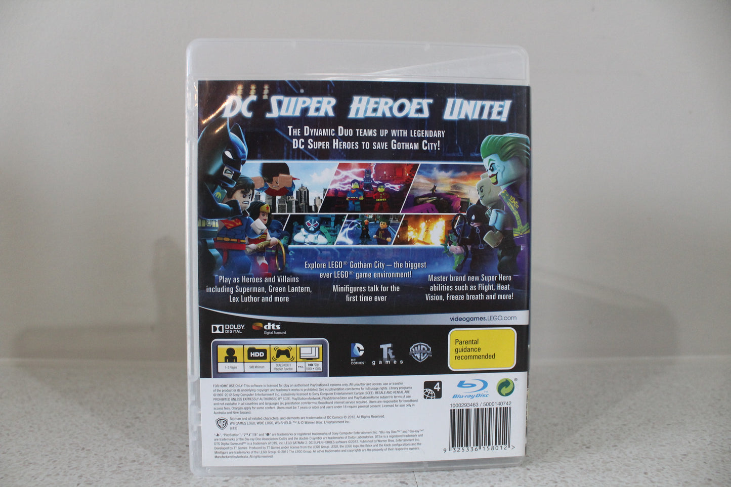 LEGO Batman 2: DC Super Heroes | PS3 | PAL | Complete with Manual