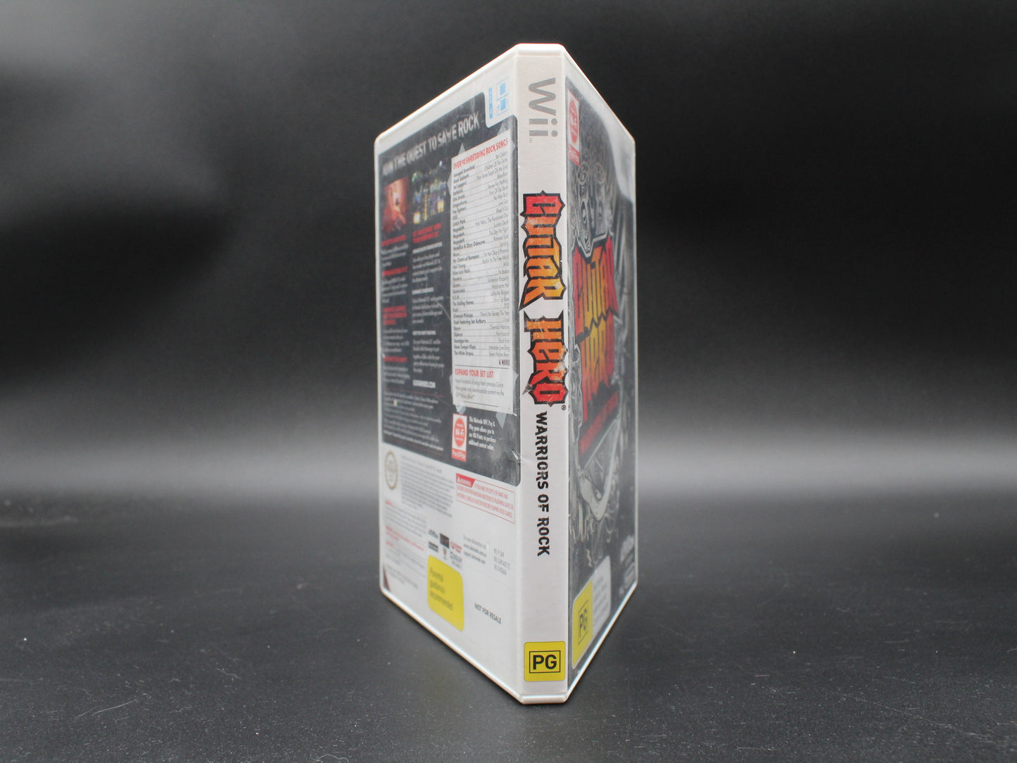 Guitar Hero Warriors Of Rock | Wii | PAL | Complete with Manual