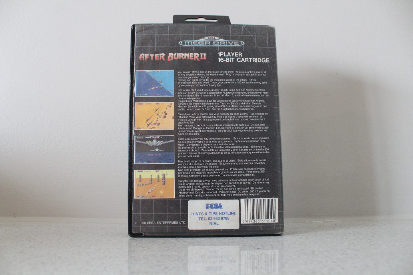 After Burner 2 | Sega Mega Drive | PAL | No Manual