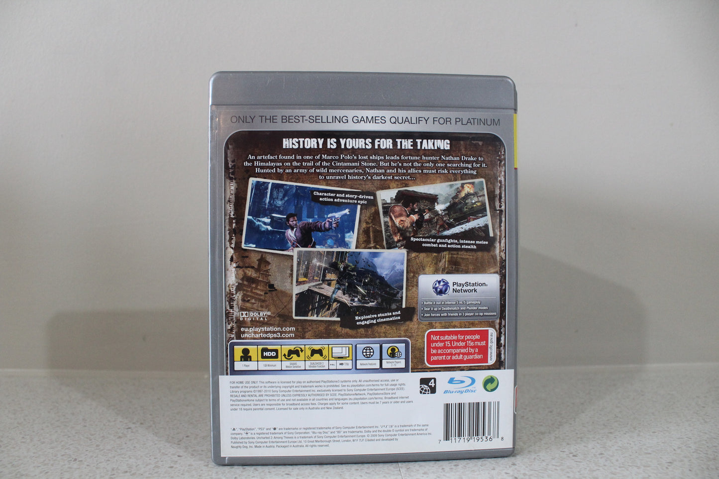 Uncharted 2: Among Thieves | PS3 | PAL | Complete with Manual