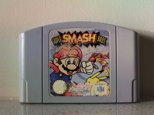 Super Smash Bros | Nintendo 64 | PAL | Cart Only | 12 Month Warranty | New Battery