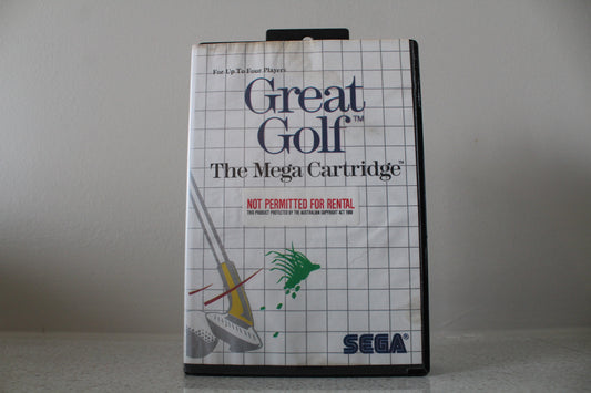 Great Golf | Sega Master System | PAL | No Manual