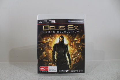 Deus Ex: Human Revolution | PS3 | PAL | Complete With Manual