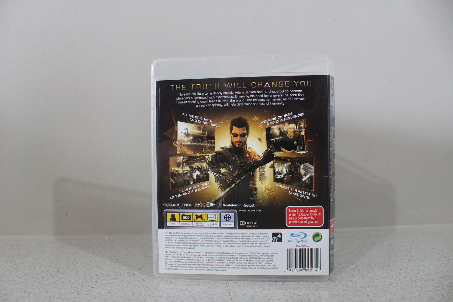 Deus Ex: Human Revolution | PS3 | PAL | Complete With Manual