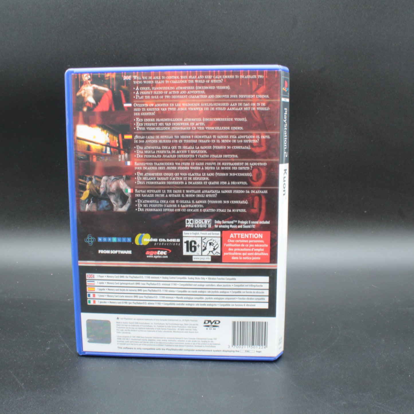 Kuon | Playstation 2 | PAL | Complete with Manual **MINT**