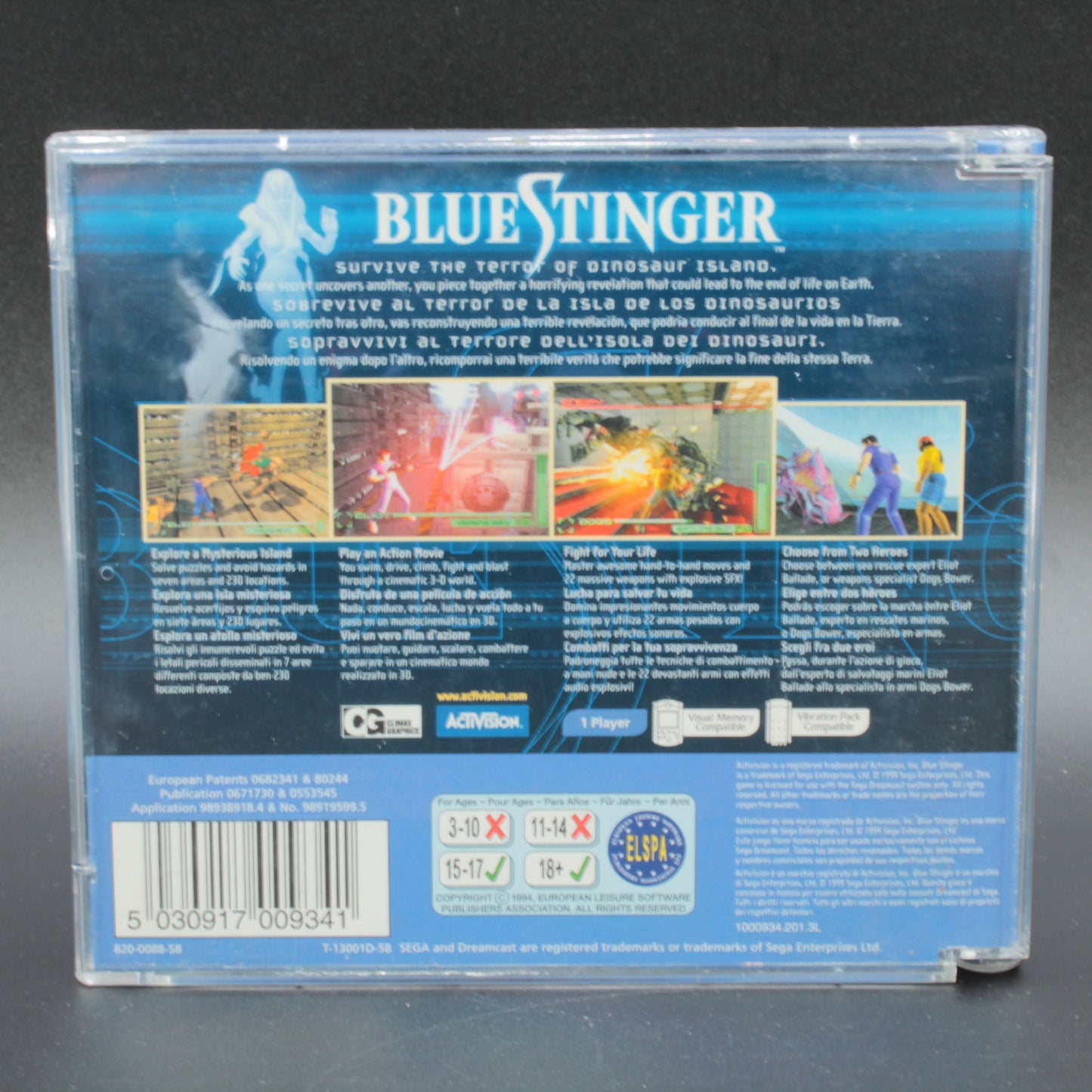 Blue Stinger | Dreamcast | PAL | CIB
